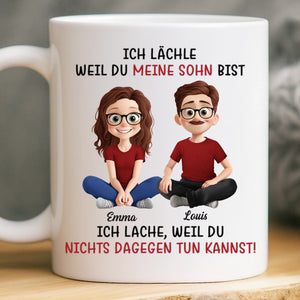 Personalisierte Tasse – Personalisierte Geburtstagsgeschenke Für Mama, Papa, Sohn – Mit Liebe Zu Hause Gebraut