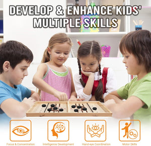 Schnelles Sling-Puck-Spiel – Geburtstagsgeschenke für Familie, Freunde, Kinder – das beste interaktive Spiel aller Zeiten